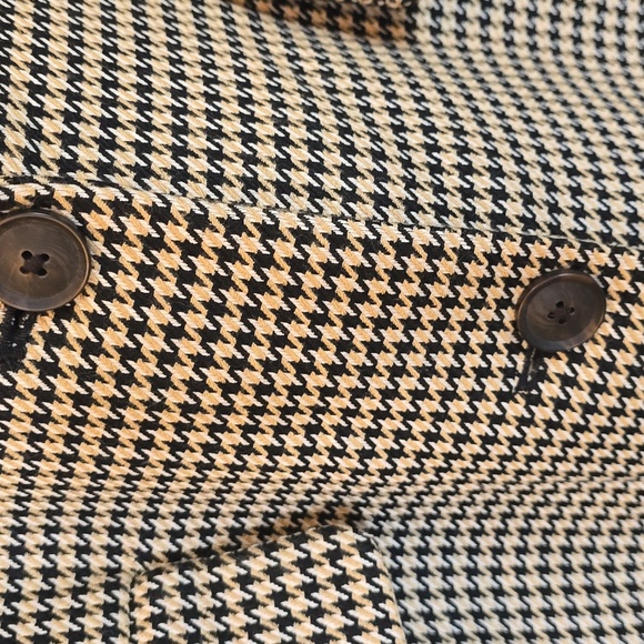 A New Day Houndstooth Print Dress Coat - Picture 4 of 8